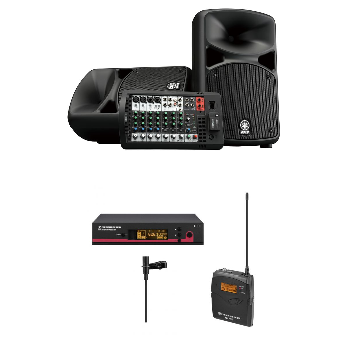 Unbeatable PA Bundle: Yamaha Stagepas600BT