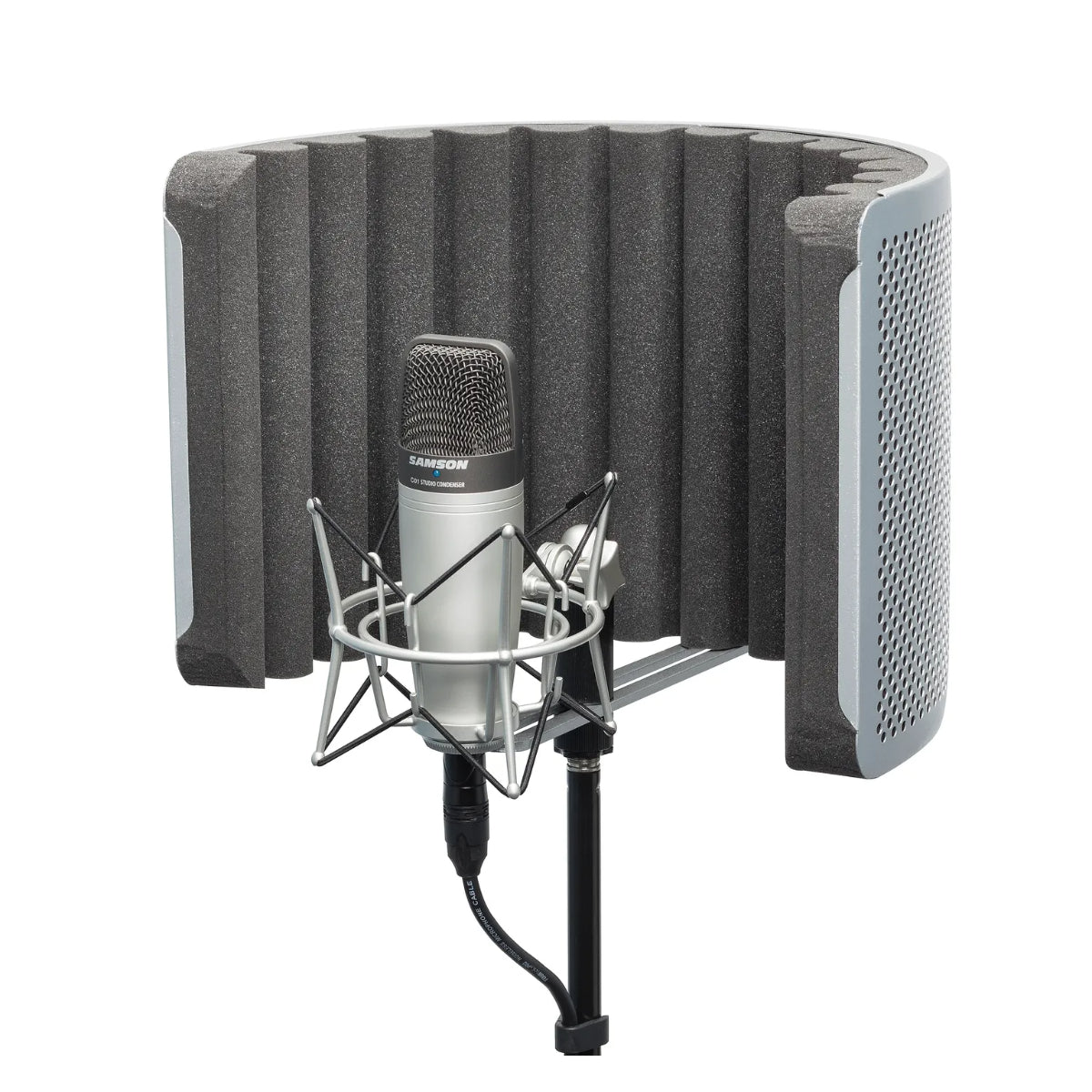 Samson C01 Bundle Including Condenser Mic, RC10 Reflection Filter, SP01 Shock Mount