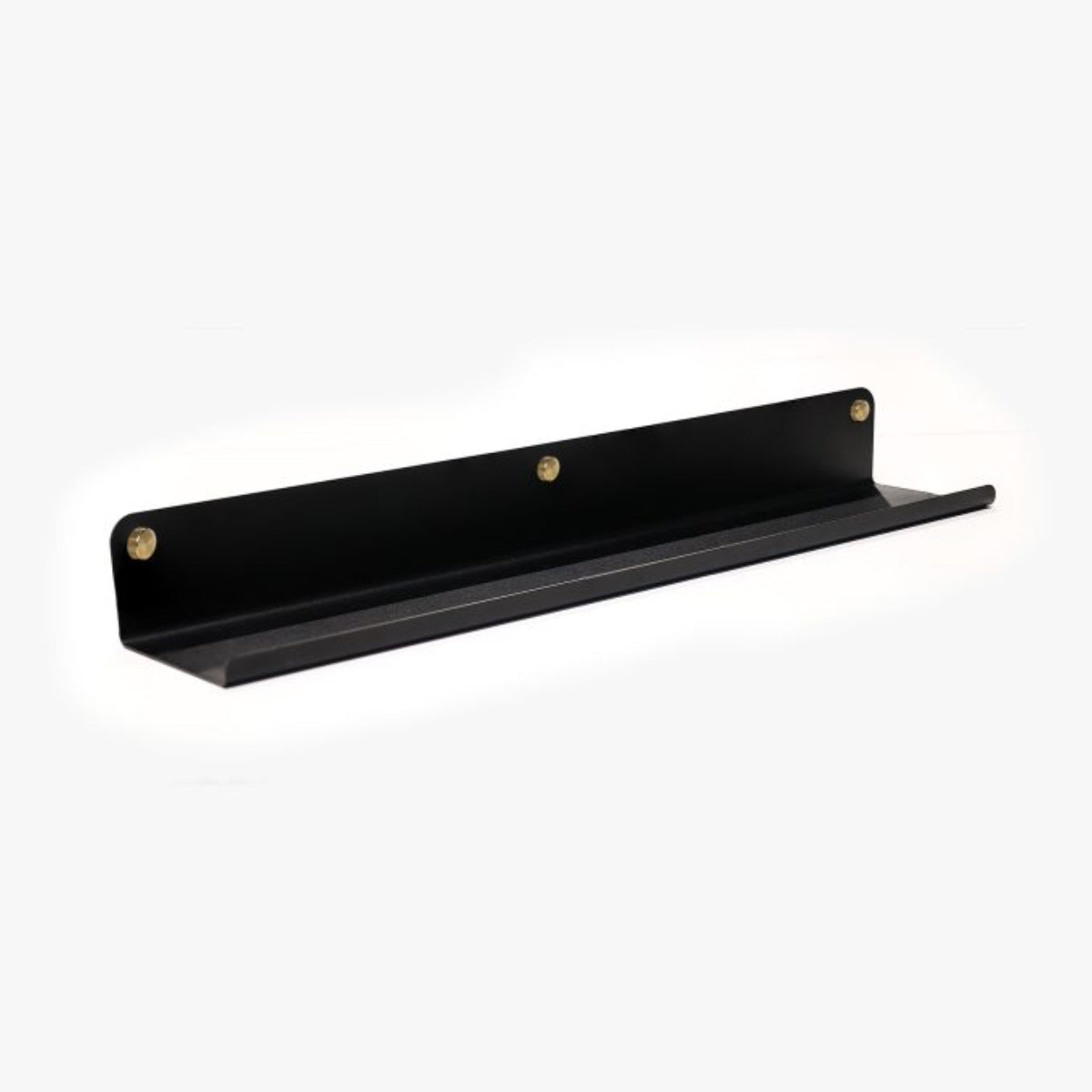 WoodUpp Wide Metal Shelf (75.9cm) Black