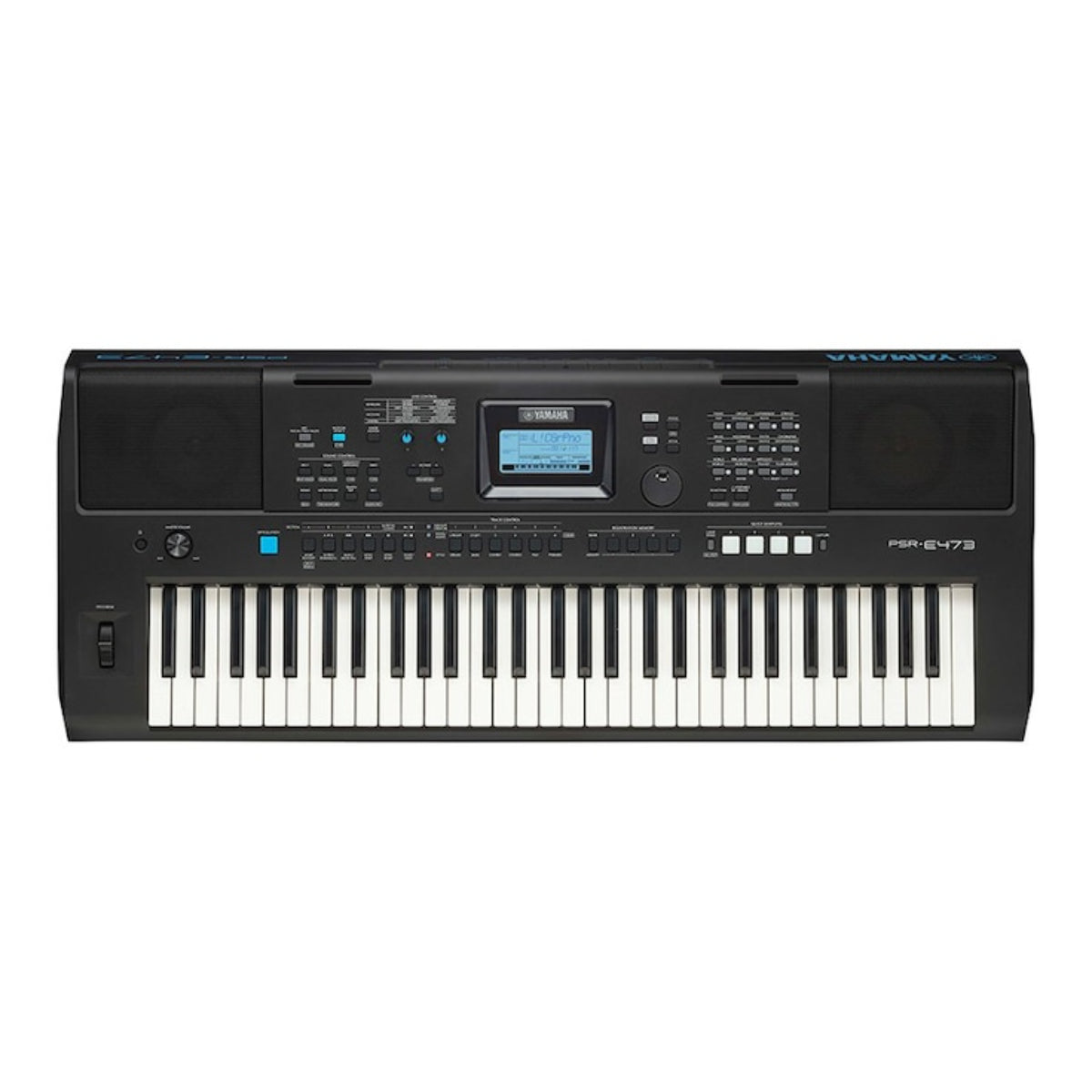 Yamaha PSR-E473 61-Key Touch-Sensitive Portable Keyboard (with PA150)