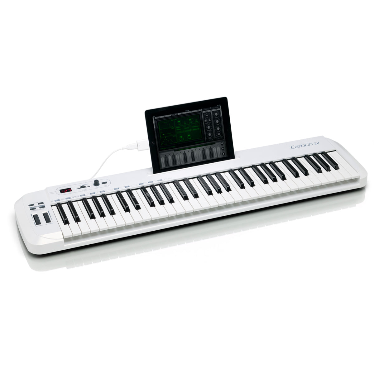 Samson KC61 61 Key Midi Keyboard Controller iPad Slot & NI Komplete Elements Software