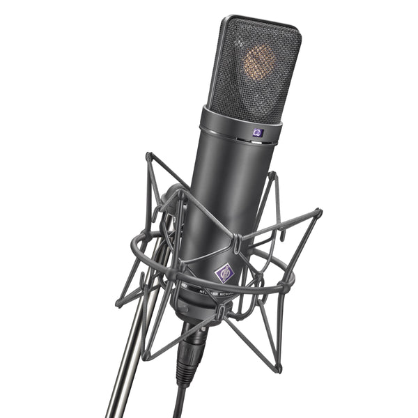 Neumann U 87 Ai-MT Studio Set Black Large Diaphragm Microphone, Omni, Cardioid, Figure-8