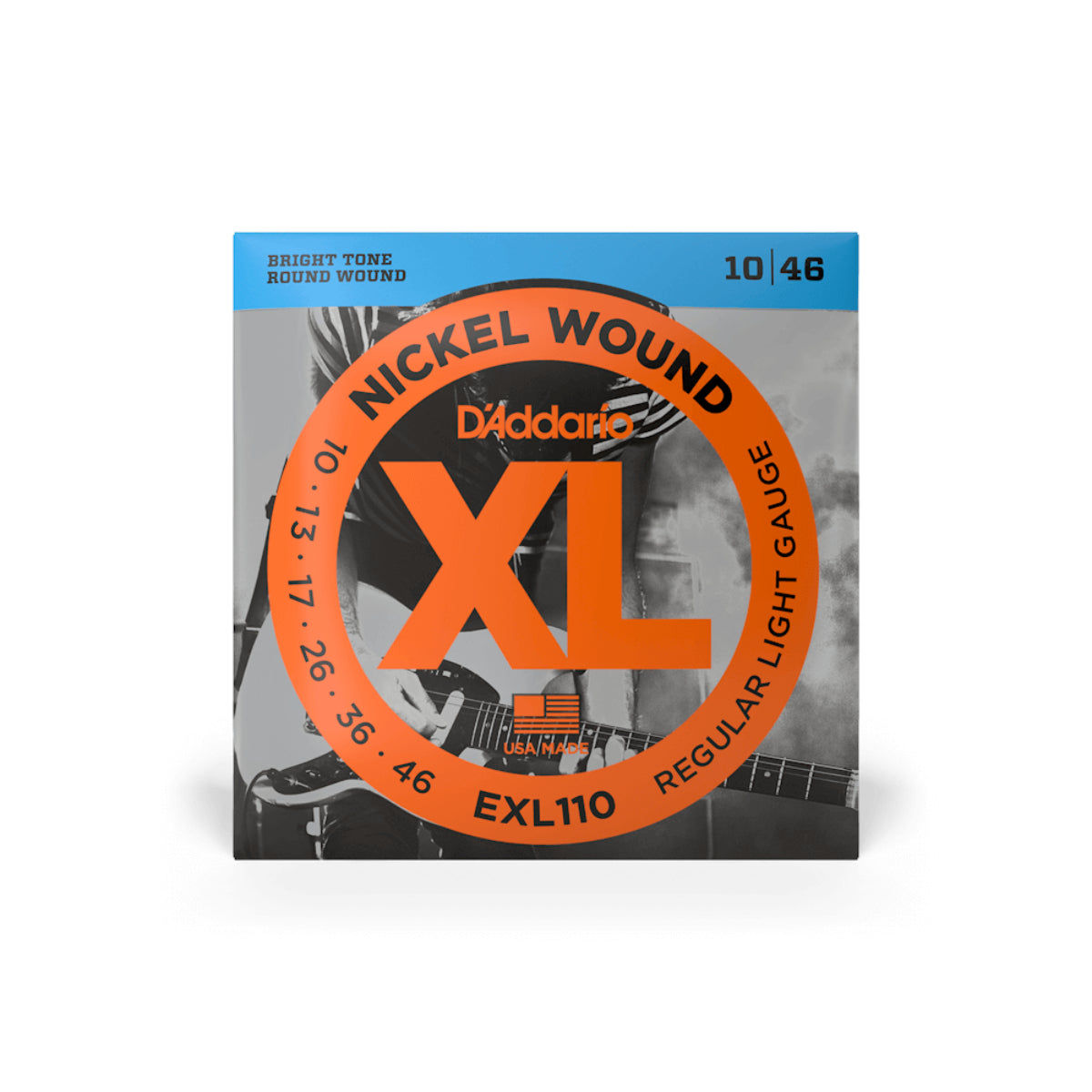 D'addario EXL110 Nickel Round Wound Regular Light Electric Strings 010-046