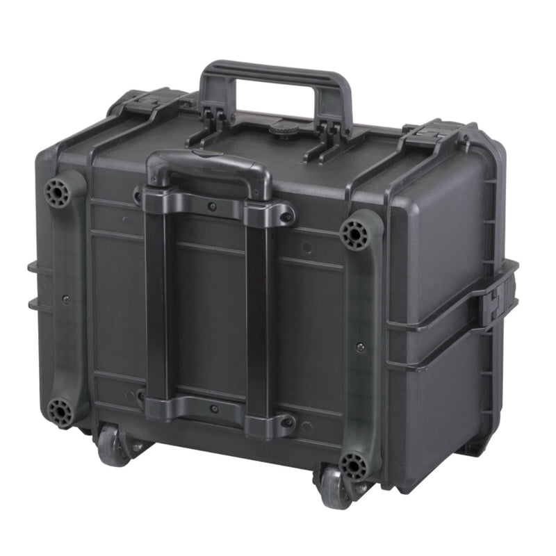 SP PRO 505H280TR Black Trolley Case, Empty w/ Convoluted Foam in Lid, ID: L500xW350xH280mm