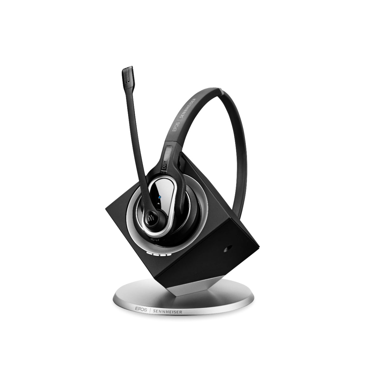 EPOS IMPACT DW Pro 1 PHONE - EU Wireless Monaural Office Headset, DW 20 PHONE - EU, Black-Silver