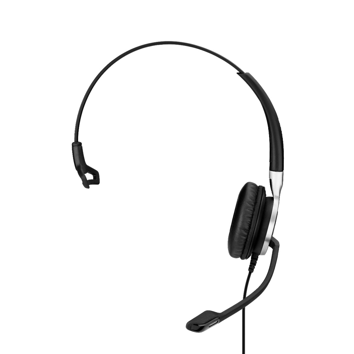 EPOS IMPACT SC 630 Monaural Office Headset, Black-Silver, 1m Cable, Easy Disconnect