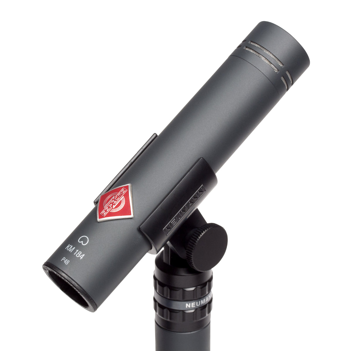 Neumann KM 184-MT Miniature Microphone System, Black, Cardioid, WNS 100 Windscreen
