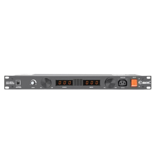 Adam Hall 19Inch Parts PCL 10 PRO - Power Conditioner with voltmeter and ammeter and rack lighting