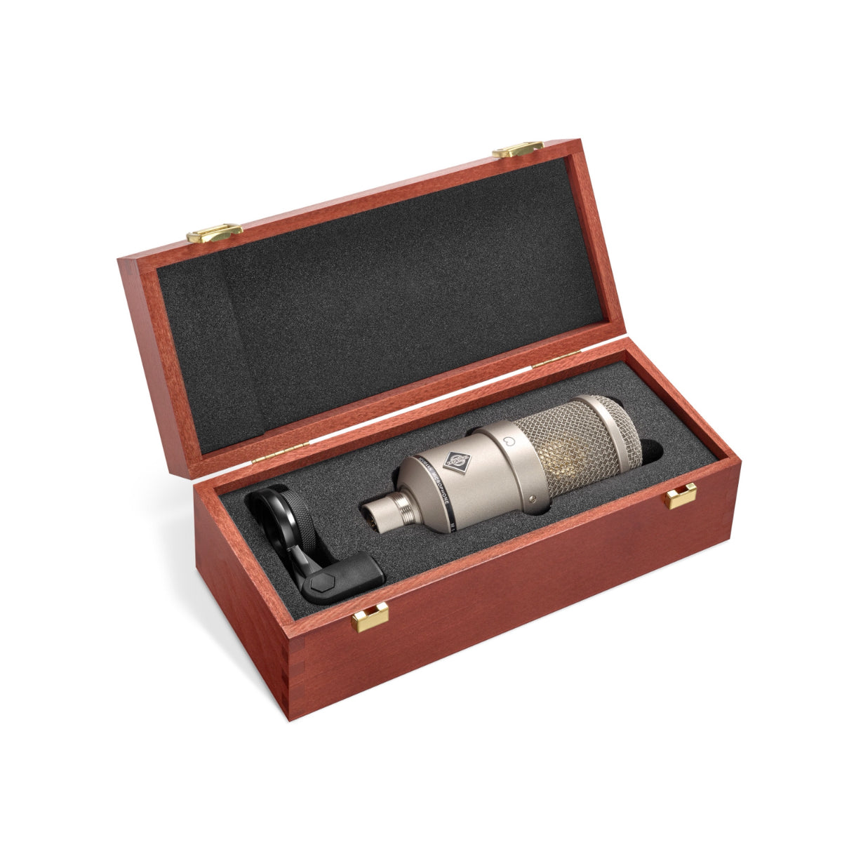 Neumann M 147-TUBE-SET-EU Vacuum Tube Condenser Microphone, Dual Diaphragm Capsule, SG2 Swivel Mount