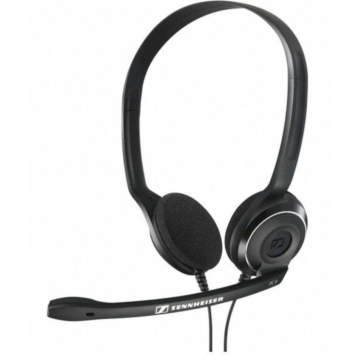 Sennheiser PC 8 USB Over Head Binaural Voip Headset, 2m Cable, Noise Cancelling Microphone