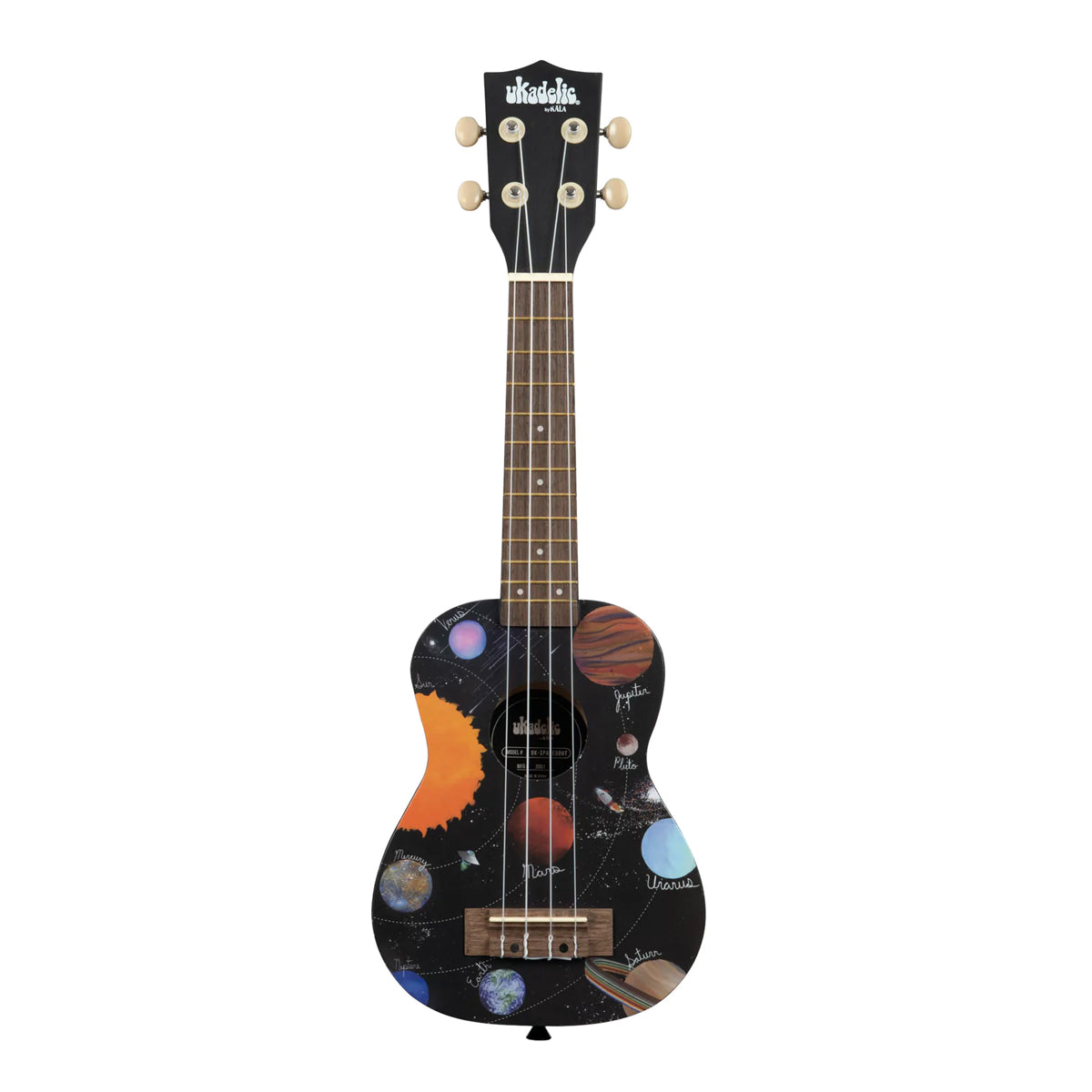 Kala UKSPACEDOUT Ukadelic Soprano Wood Ukulele - Spaced Out