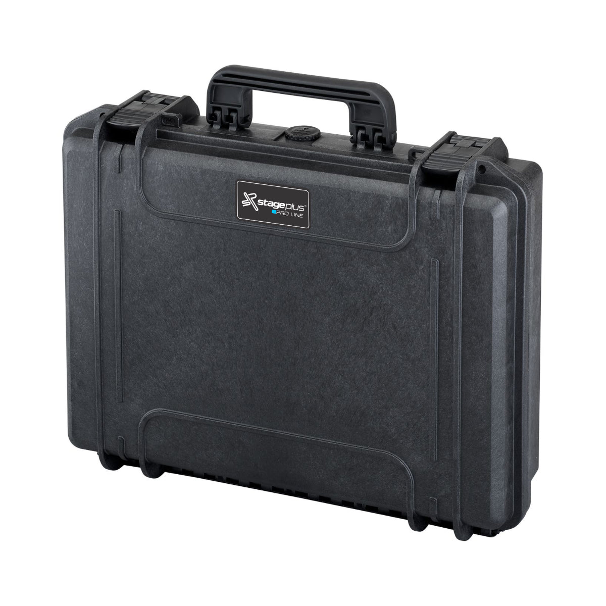 SP PRO 465H125 Black Carry Case, Empty w/ Convoluted Foam in Lid, ID: L465xW335xH125mm