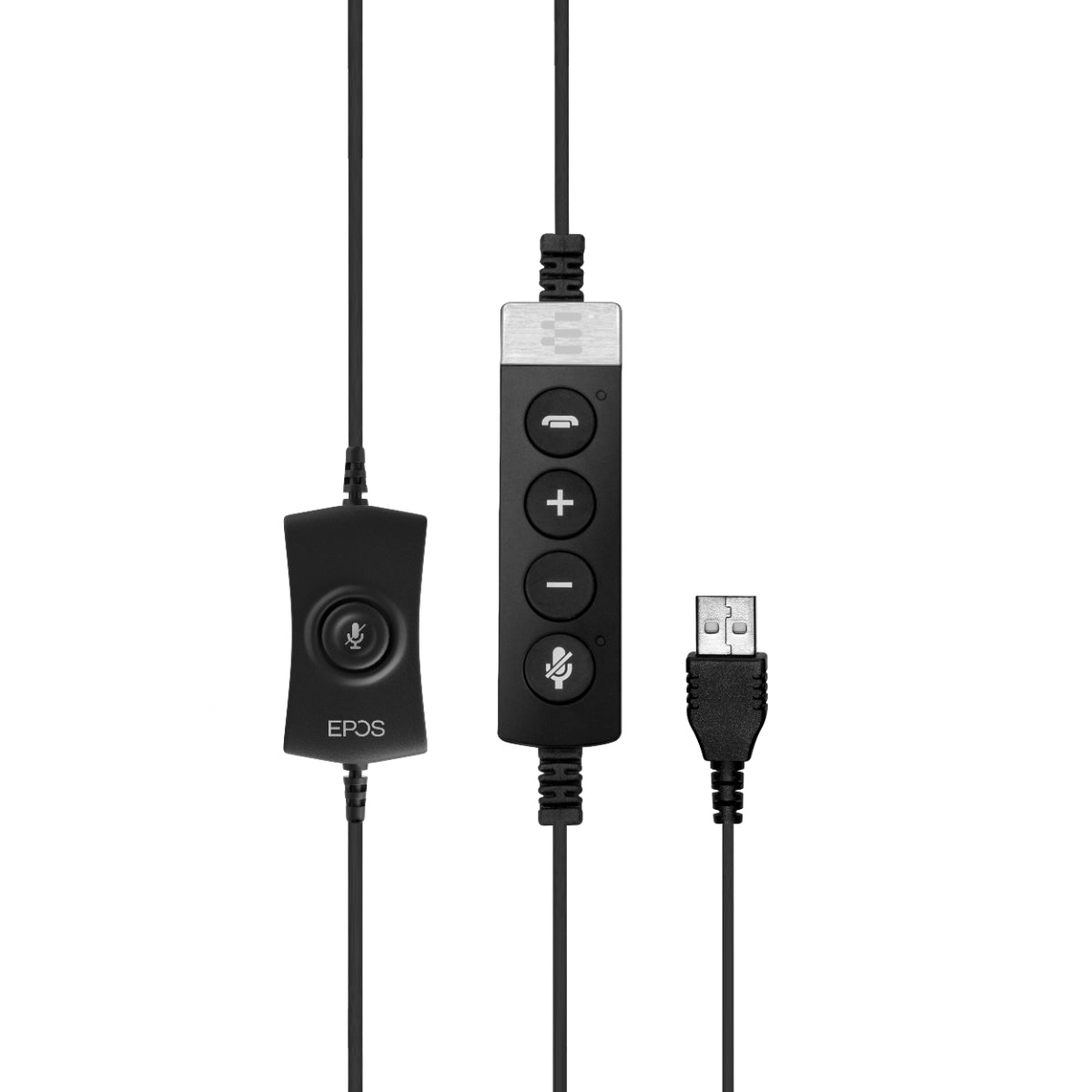 EPOS IMPACT SC 260 USB MS II Binaural Office Headset, Black, 2.9m Cable, USB Connectivity