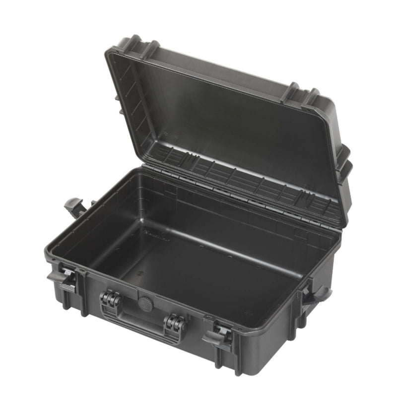 SP PRO 505TR Black Trolley Case, Empty w/ Convoluted Foam in Lid, ID: L500xW350xH194mm