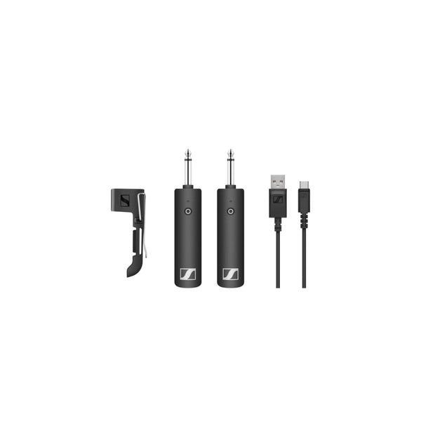 Sennheiser XSW-D Instrument Base Set, Instrument RX, Instrument TX, Belt-clip, USB-A to USB-C Cable