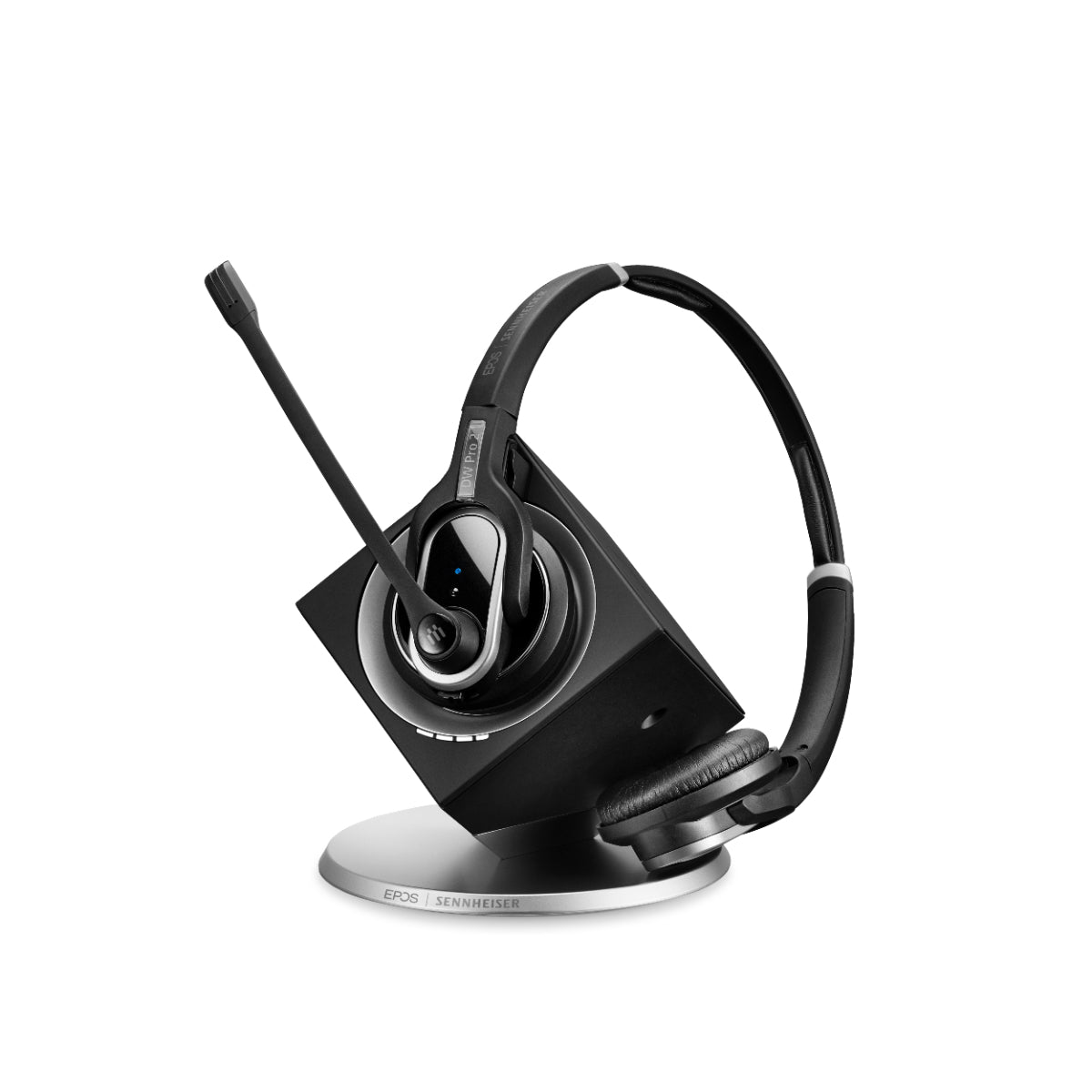 EPOS IMPACT DW Pro 2 PHONE - EU Wireless Binaural Office Headset, DW 30 PHONE - EU, Black-Silver