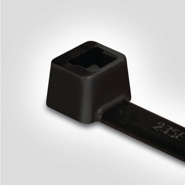 Hellerman Tyton T50R Cable Ties 4.7mm x 198mm Black (Qty: 100)