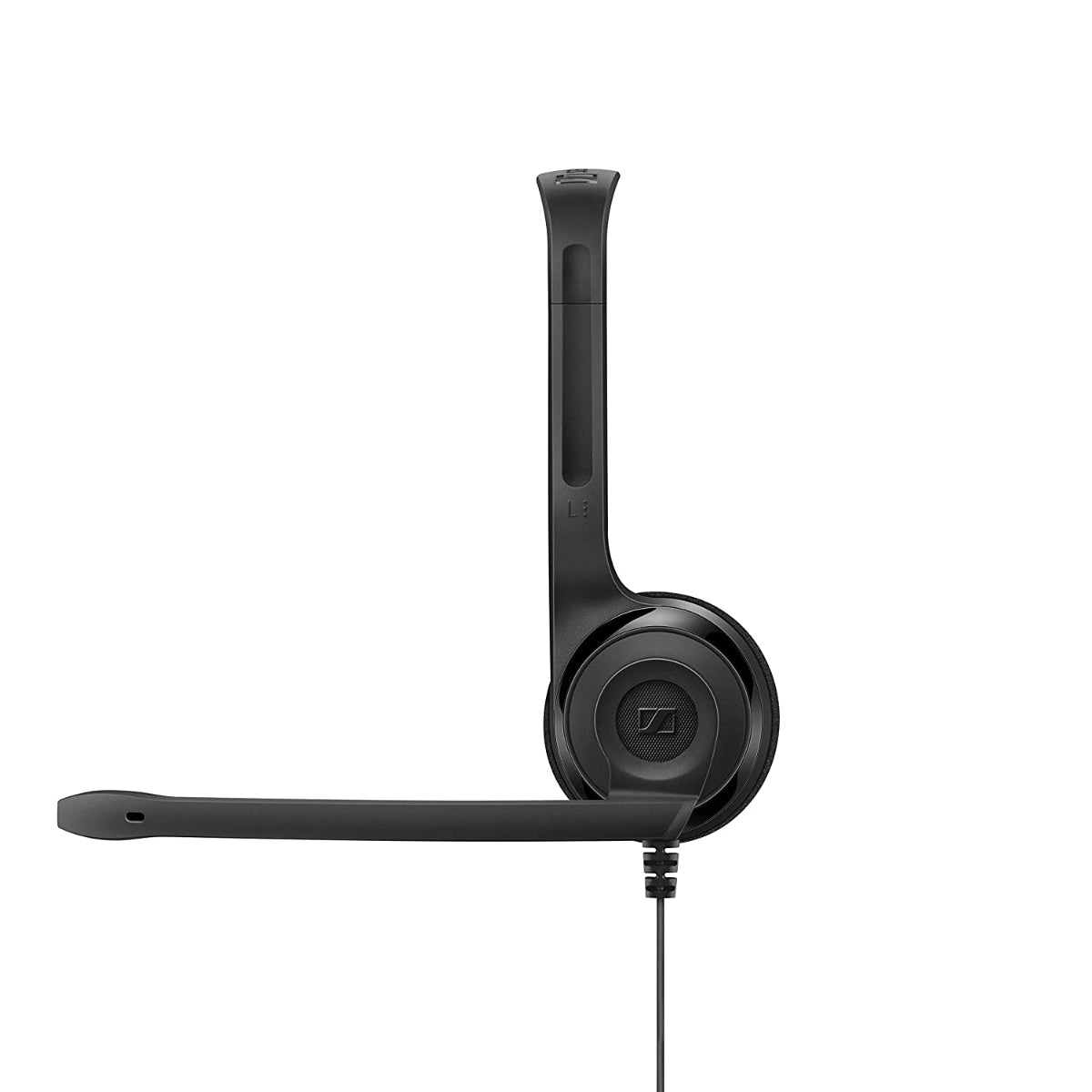 Sennheiser PC 3 CHAT Stereo Headset, Supra-aural, Black, 2m, Noise Can