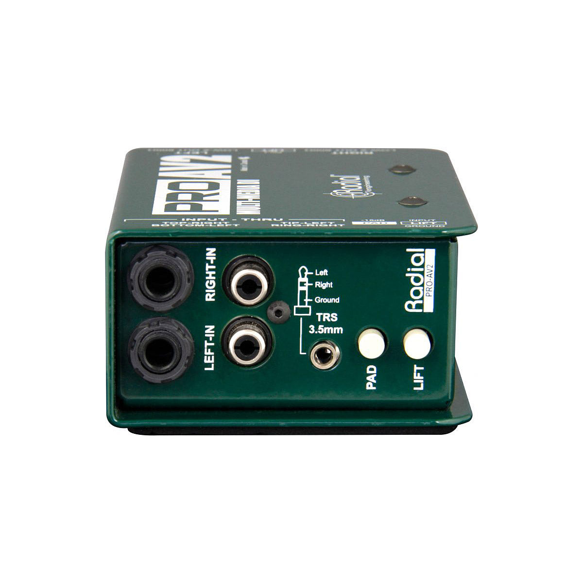 Radial ProAV2 Stereo Passive DI Box