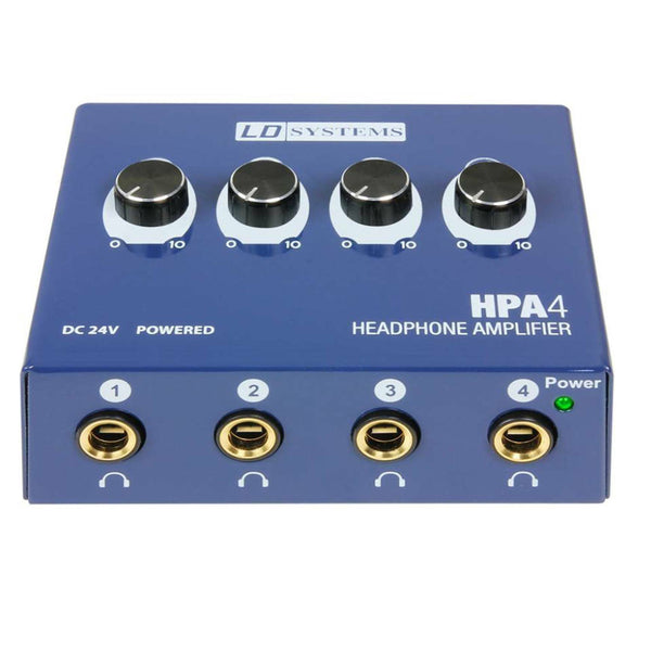 LD Systems LDHPA4 Headphone Amplifier 4-channel