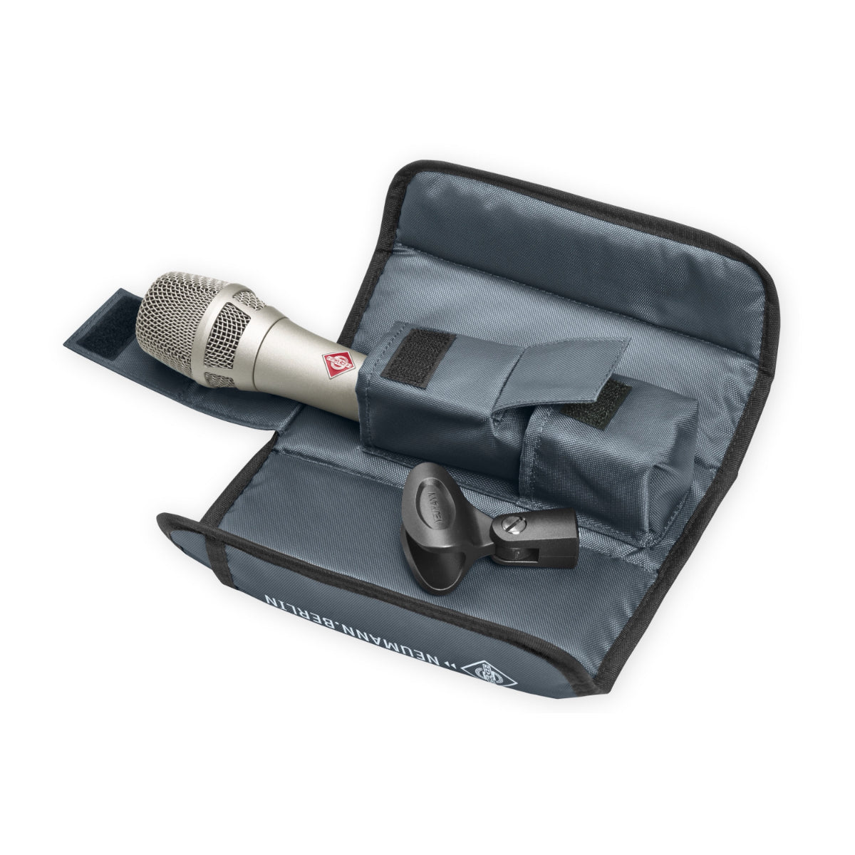 Neumann KMS 105 Vocalist Microphone, Super Cardioid, Nickel, Condenser Mic Capsule