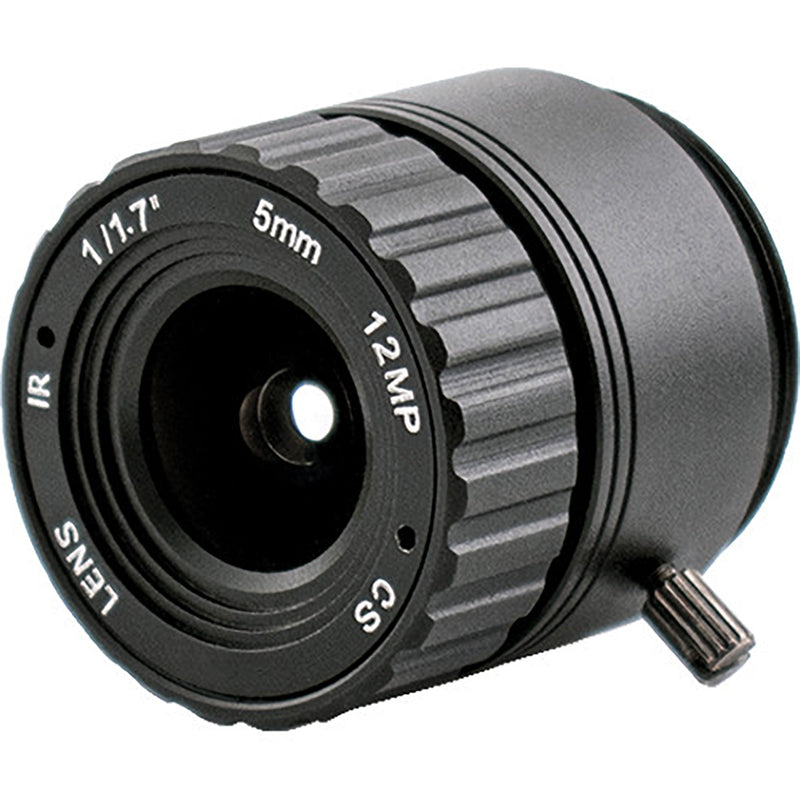 Aida Imaging 4K 5mm HFOV 66deg Manual Focus CS Mount Lens