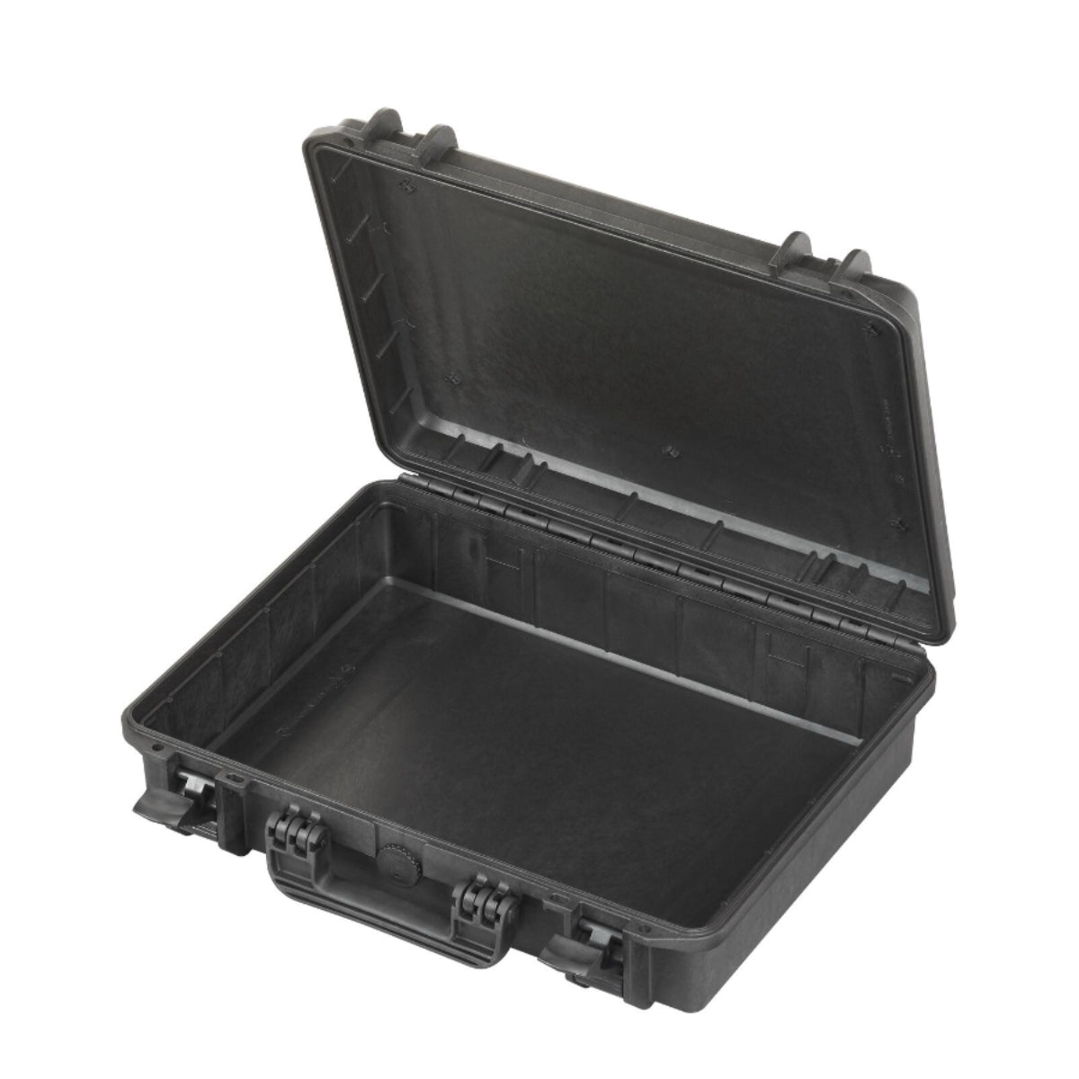 SP PRO 465H125 Black Carry Case, Empty w/ Convoluted Foam in Lid, ID: L465xW335xH125mm