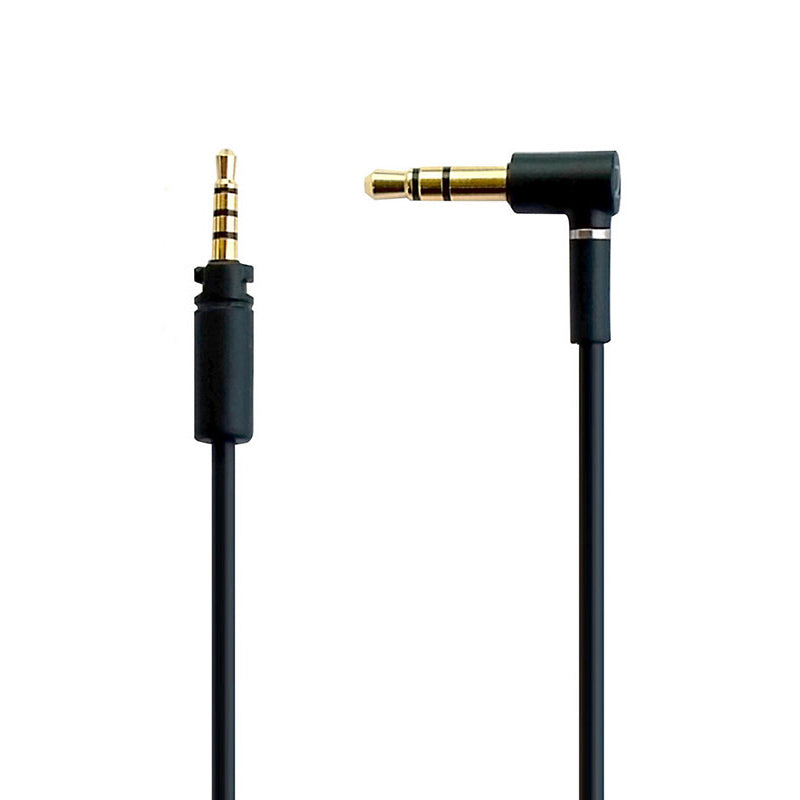 Sennheiser Spares - Audio Cable, 1.4m, Black, Angled 3.5mm Plug, For M2 AEBT