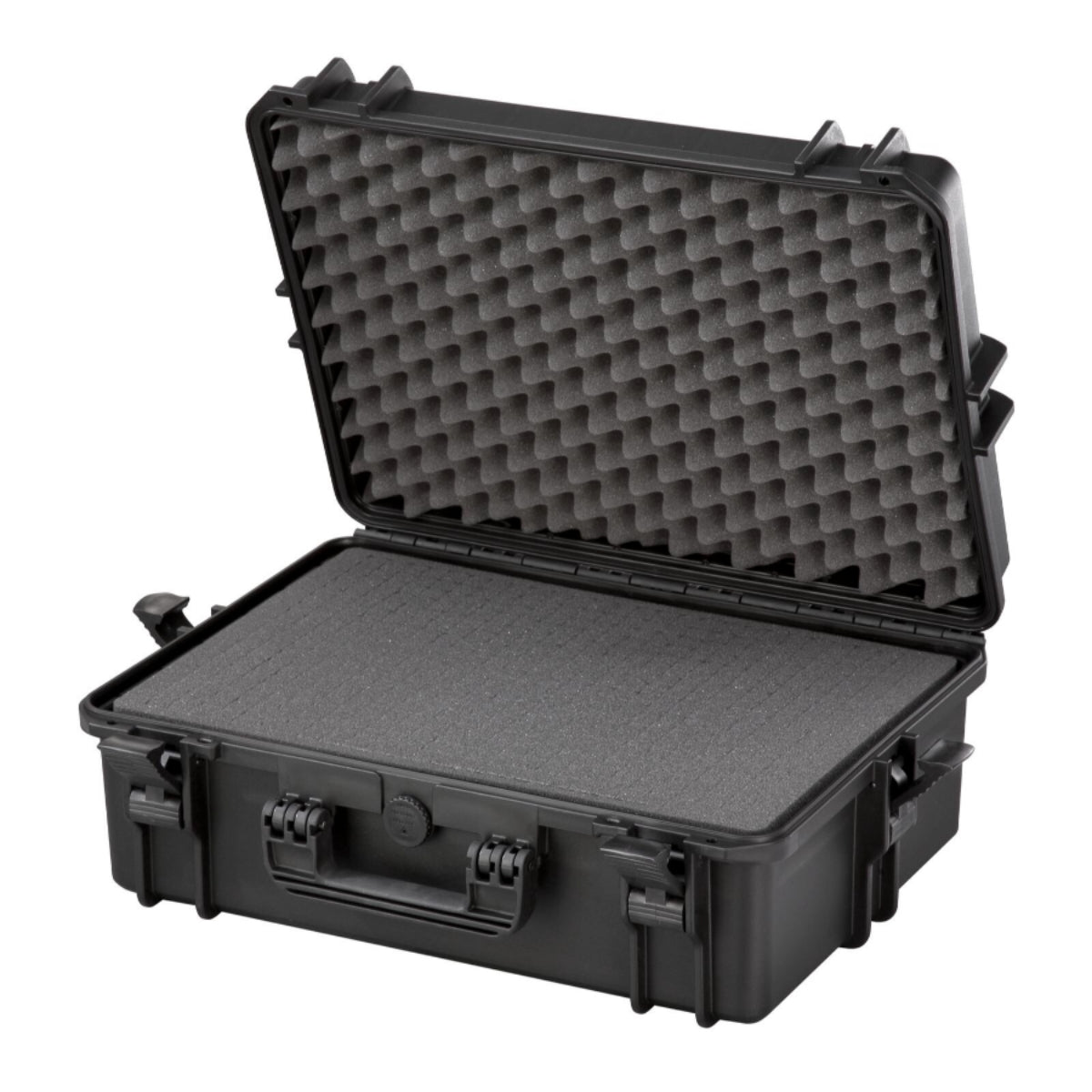 SP PRO 505STR Black Trolley Case, Cubed Foam, ID: L500xW350xH194mm