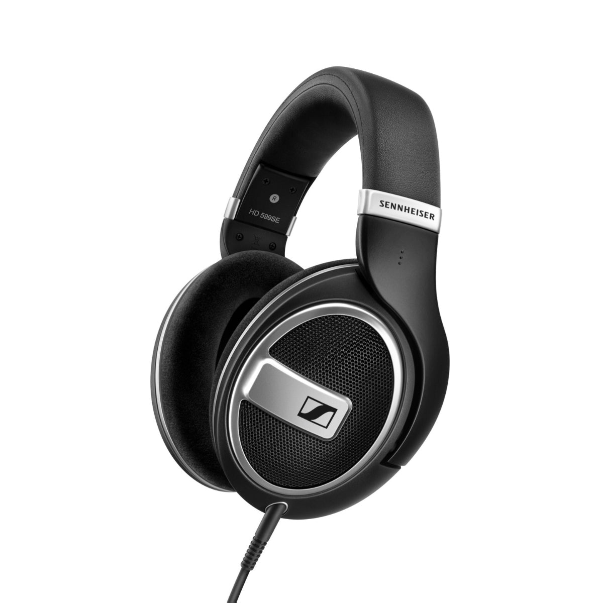 Sennheiser HD 599 Headphones, Open Circumaural Headset, 3m/6.3mm Cable, 1.2m/3.5mm Cable