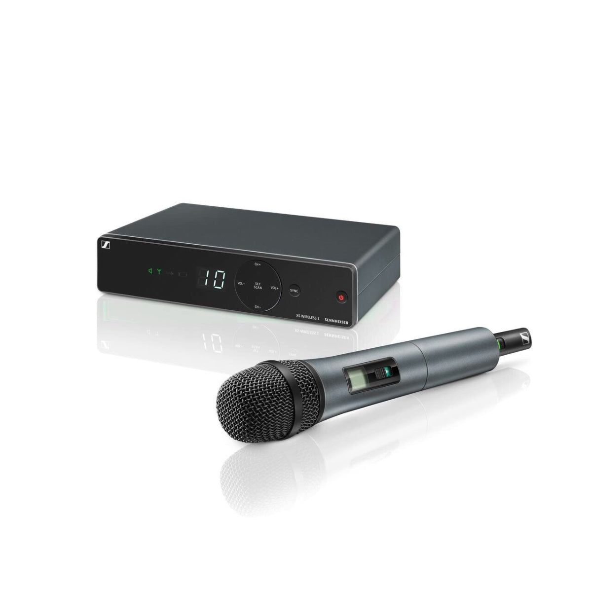 Sennheiser XSW 1-835-D Wireless Handheld Vocal Set, 10 Ch UHF, 794-806MHz