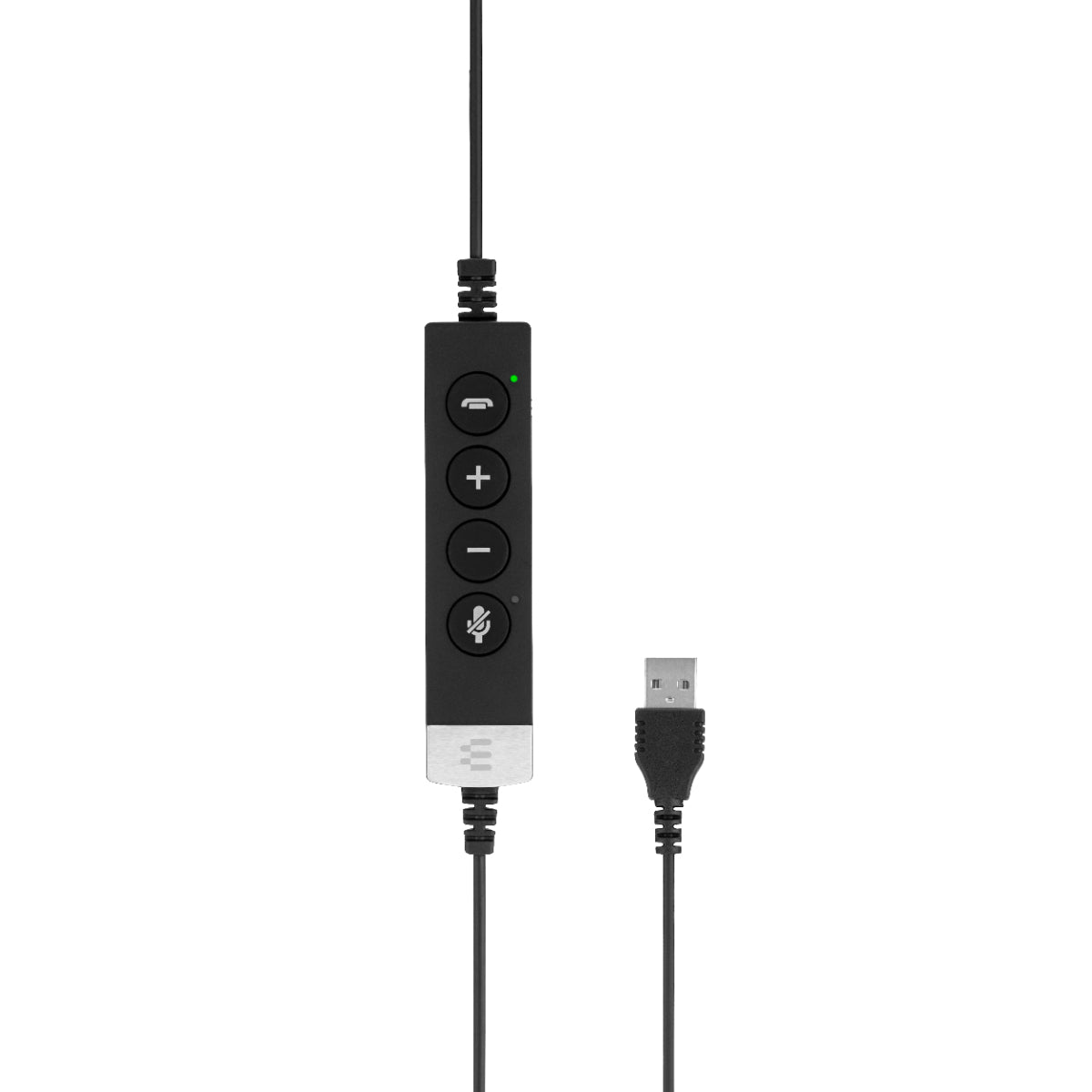 EPOS IMPACT SC 660 ANC USB Binaural Office Headset, Black-Silver, 1m Cable, USB