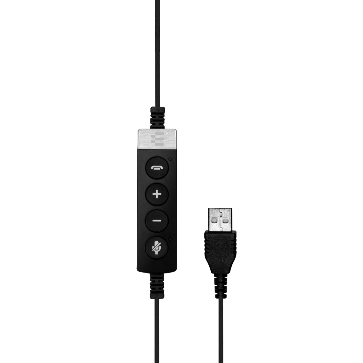 EPOS IMPACT SC 630 USB ML Monaural Office Headset, Black-Silver, 2.9m Cable