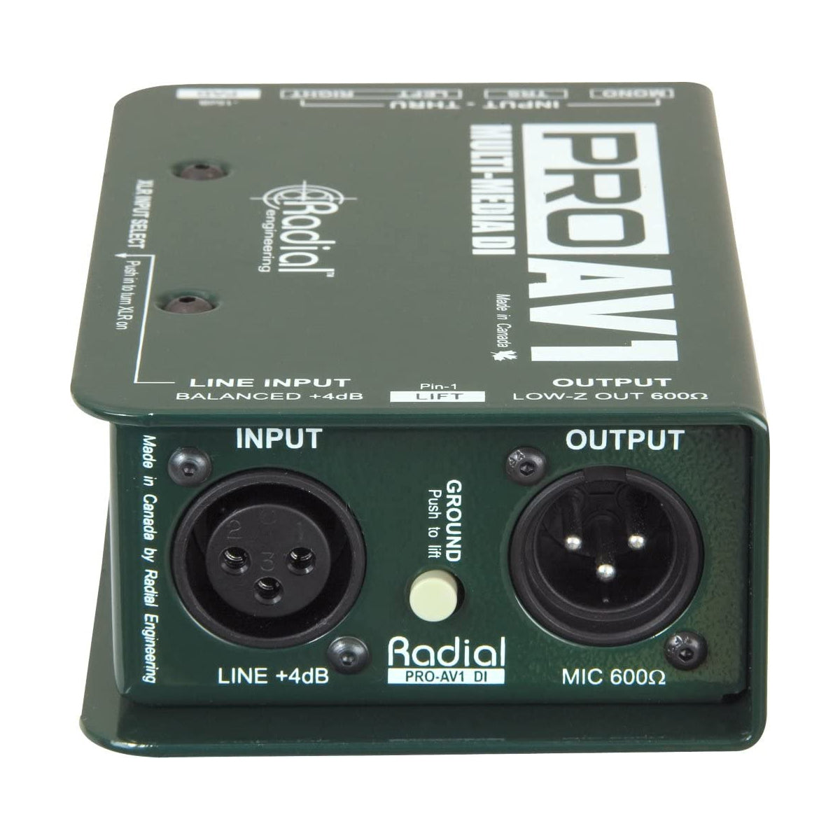 Radial ProAV1 Passive DI Box