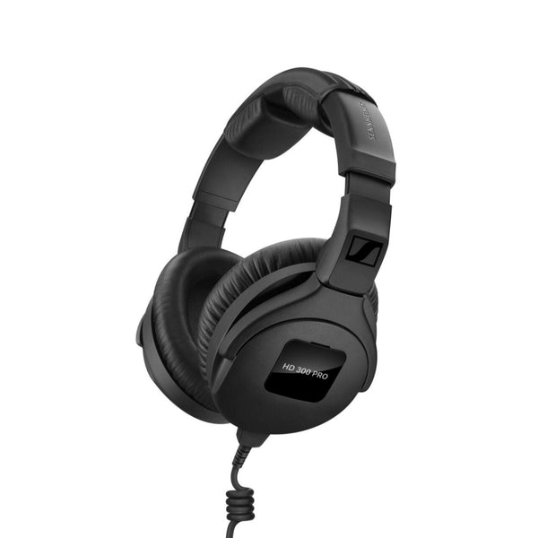 Sennheiser HD 300 PRO Stereo Circumaural Headphones For Monitoering, 1.5m Cable, 3.5mm Jack