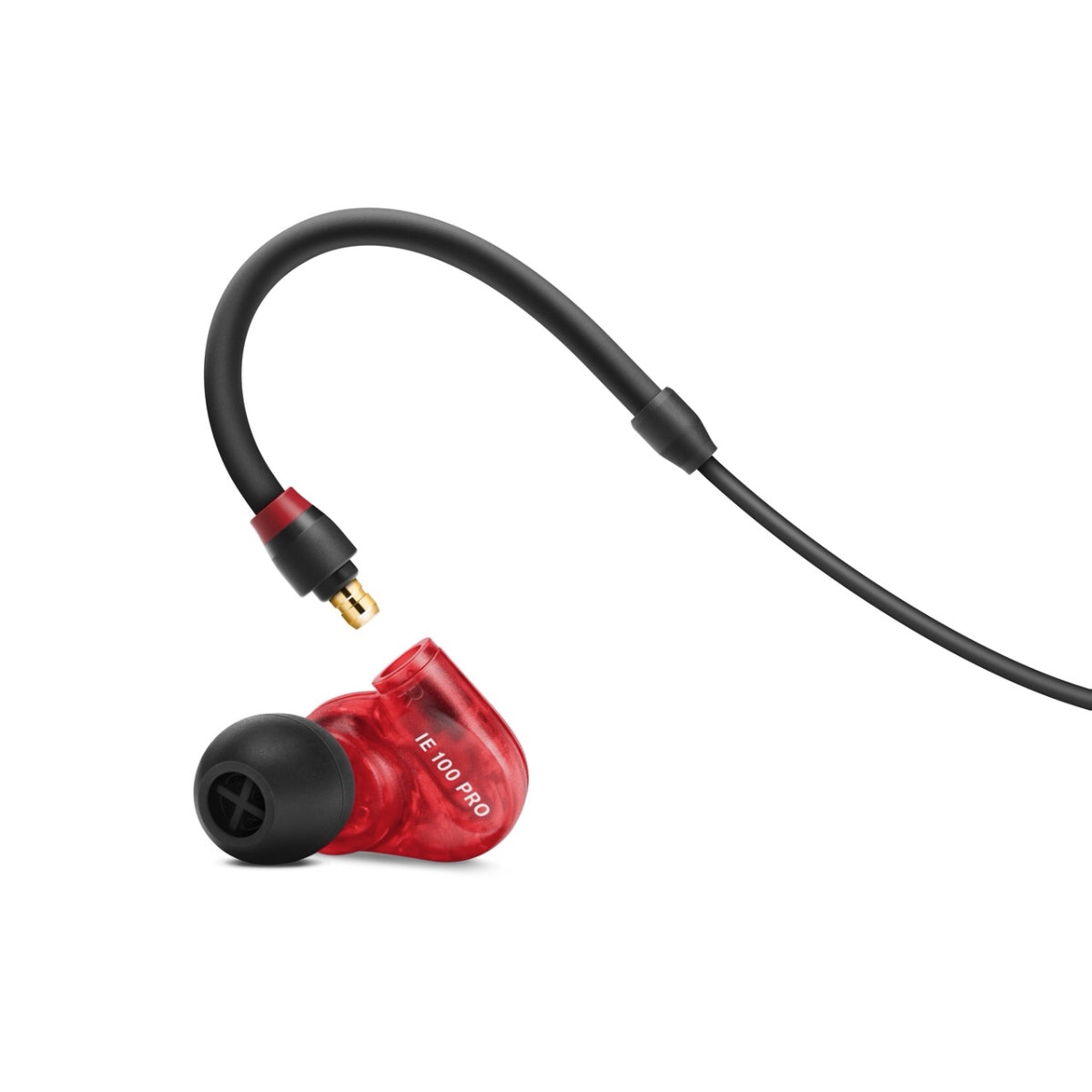 Sennheiser IE 100 PRO Red In-ear Headset, 1.3m Cable, Soft Pouch, Ear Adapters (S/M/L)