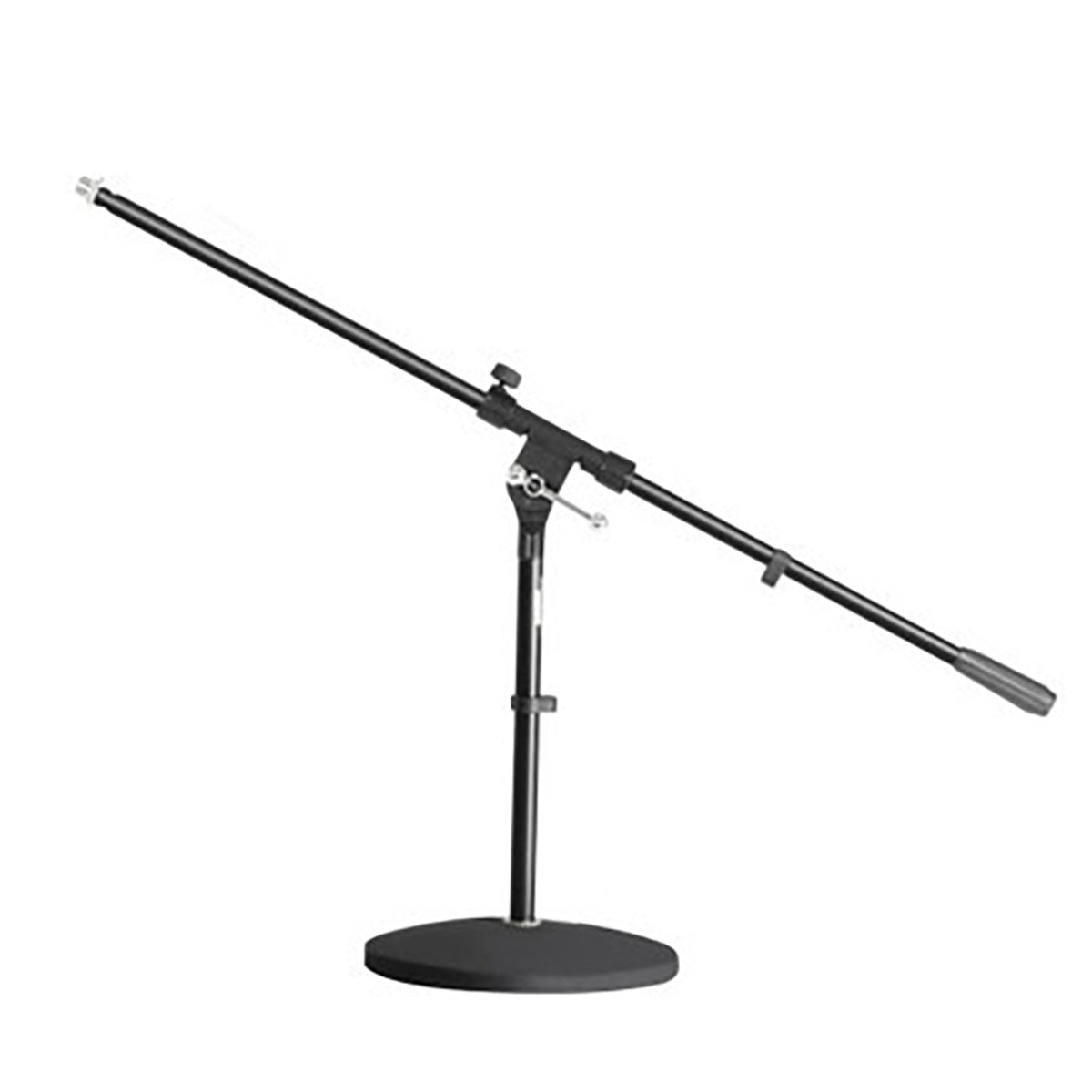 Adam Hall Stands S7B - Microphone stand with round base and boom arm