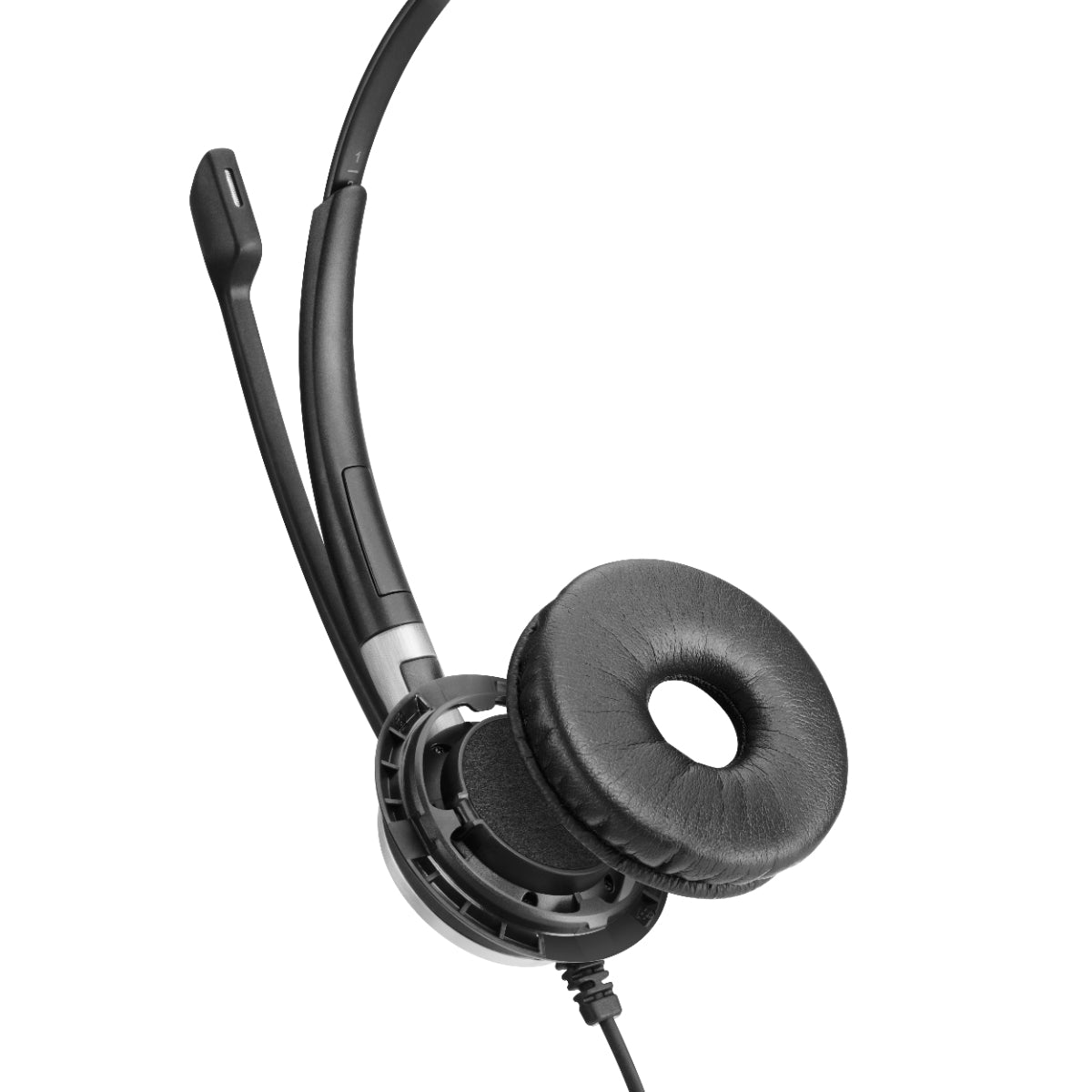 EPOS IMPACT SC 660 Binaural Office Headset, Black-Silver, 1m Cable, Easy Disconnect